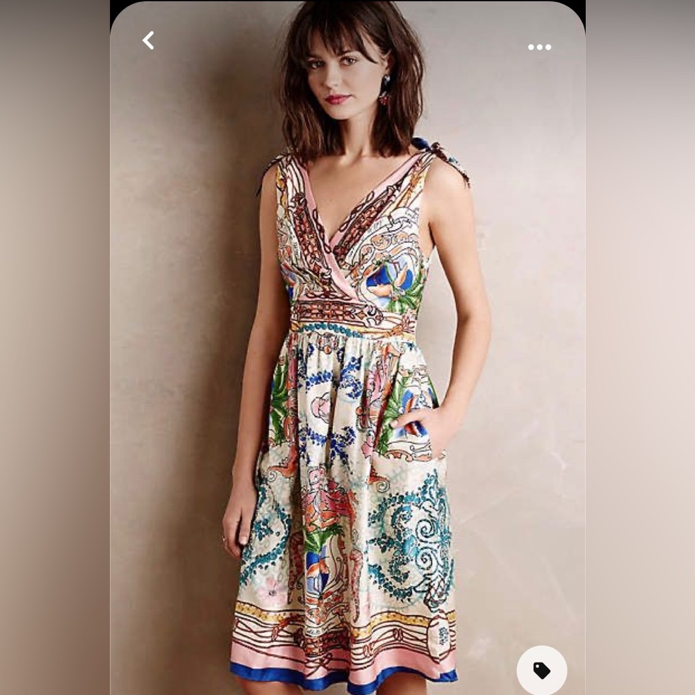 Collette Dinnigan for Anthropologie Dress Size 10